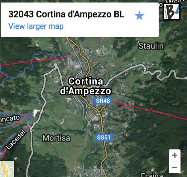 come arrivare a Cortina in auto aereo treno