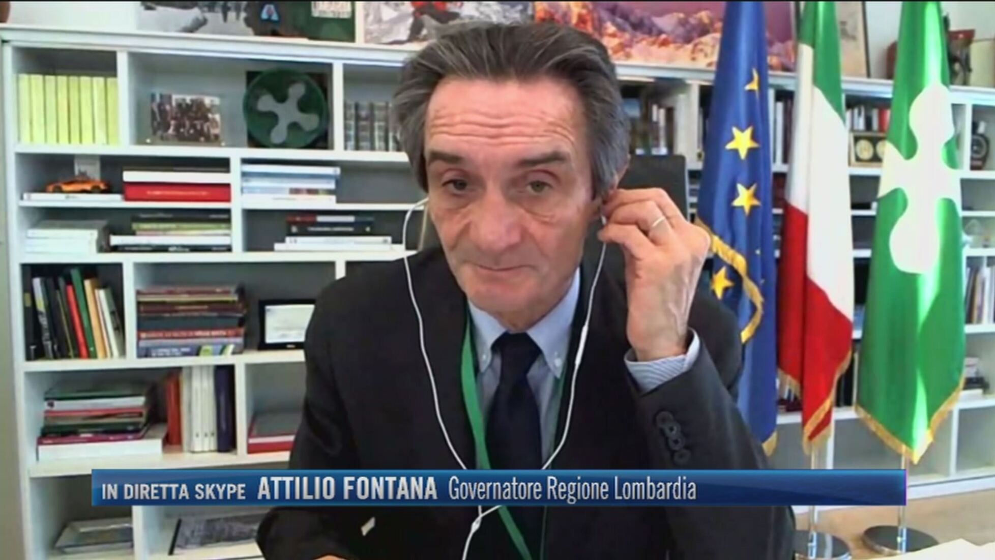 Come scrivere e contattare Attilio Fontana politico italiano